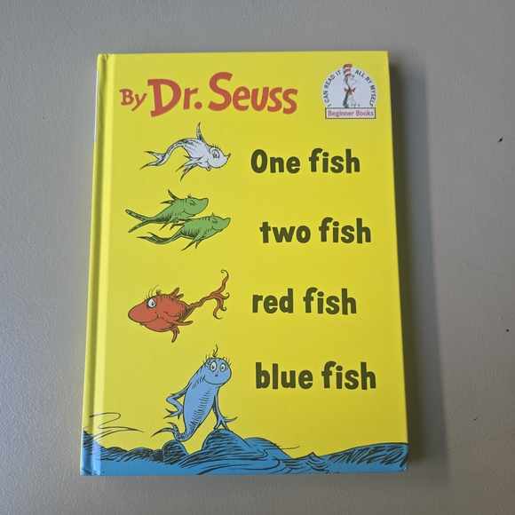Dr. Seuss Other - Dr. Seuss Yellow Cover One Fish Two Fish Book